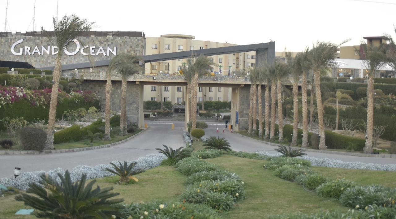 Grand Ocean El Sokhna Hotel Ain Sukhna Exterior foto Entrance to the resort